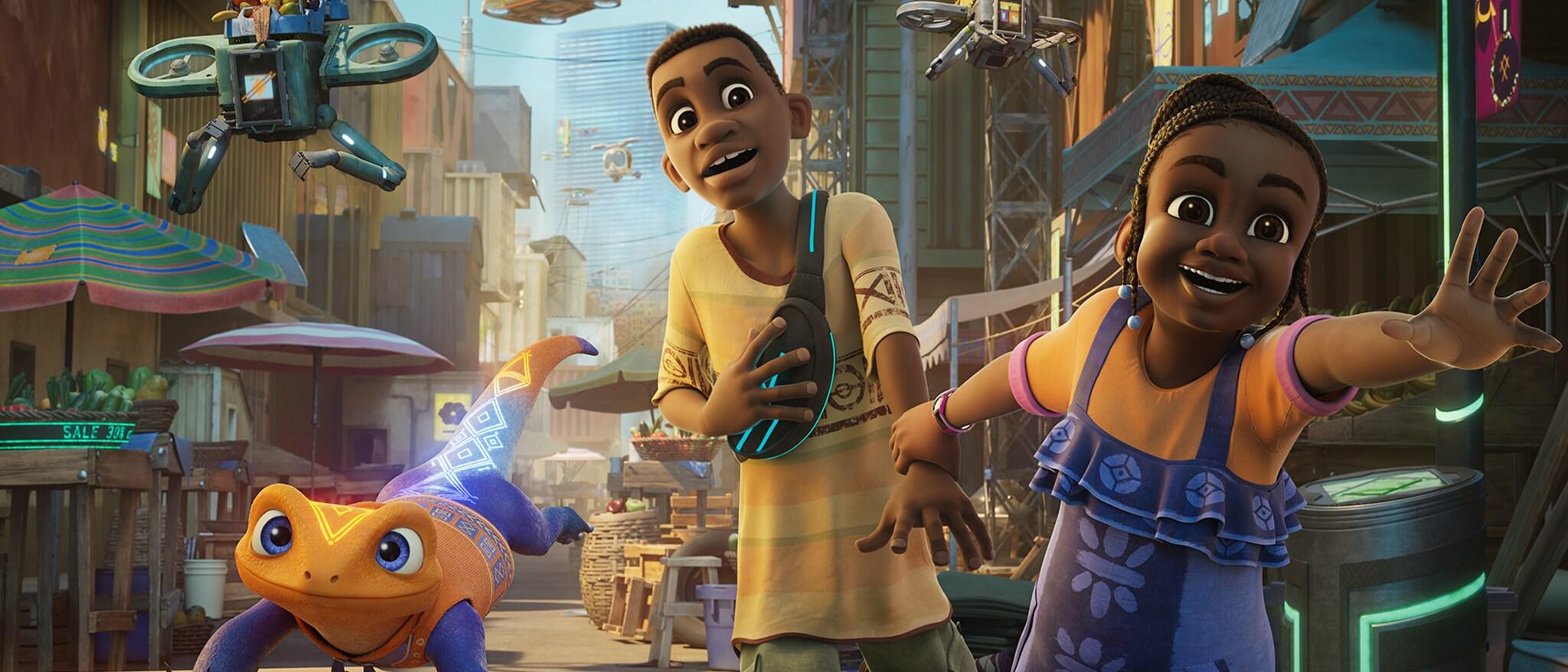 Exploring the Diverse Landscape of Iwájú: A Pan-African Animated Series on Disney.